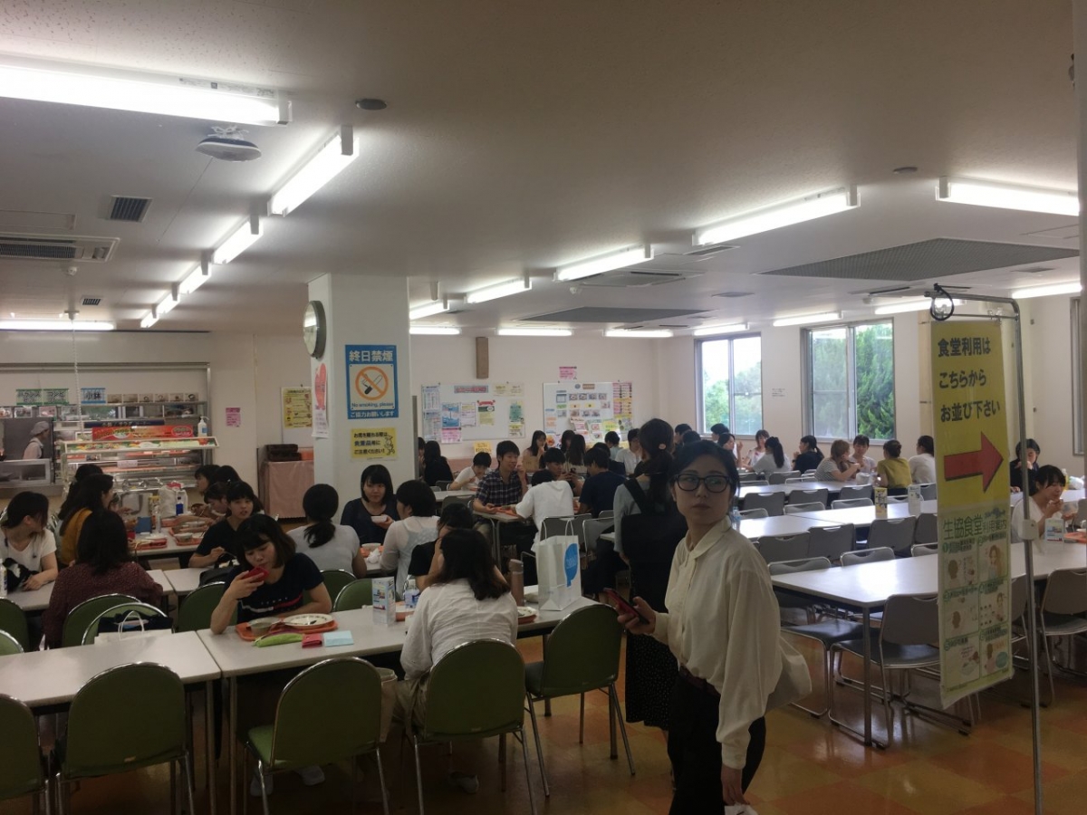 神戸大学　名谷キャンパス　食堂内観
