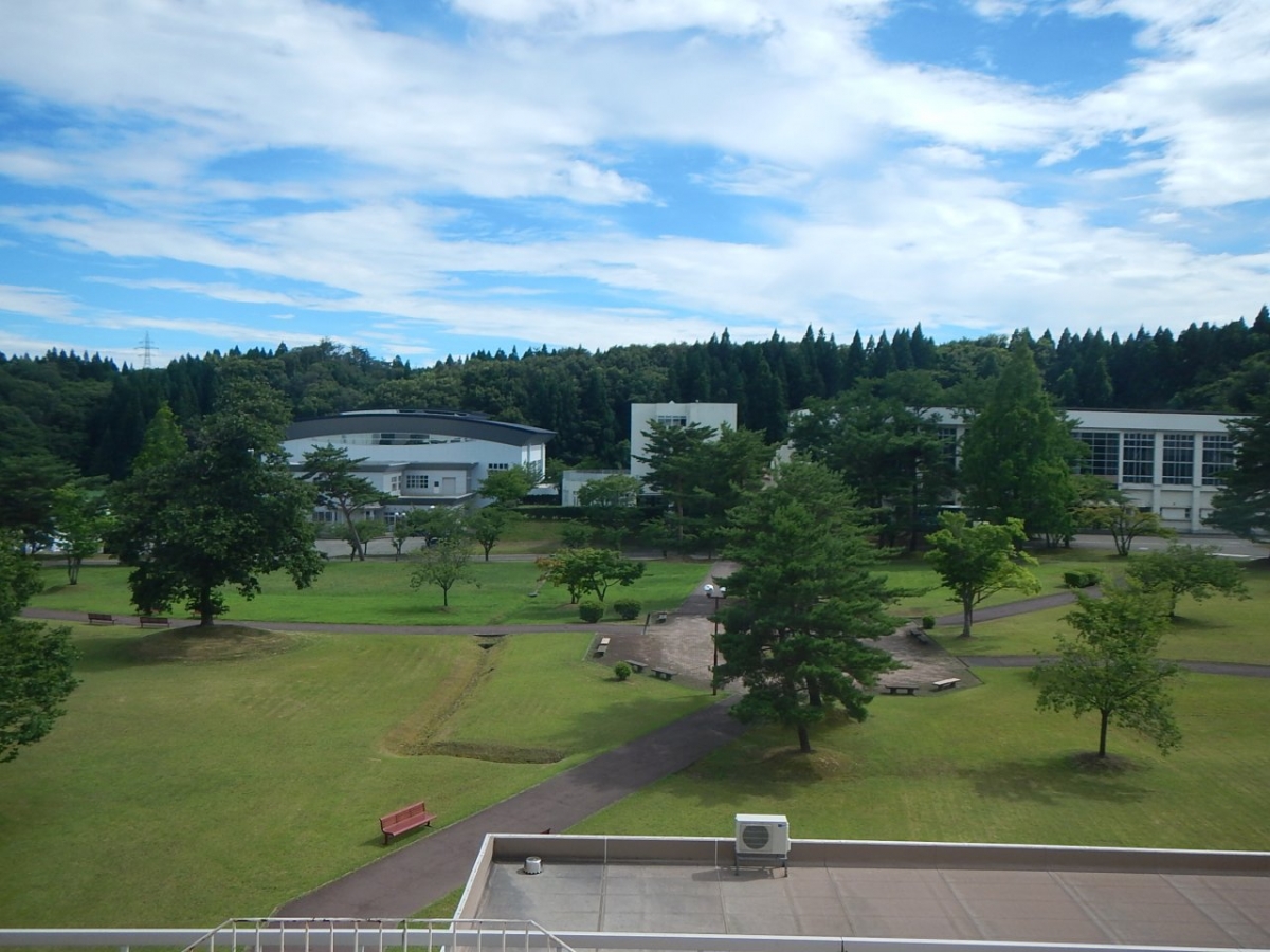 ノースアジア大学の校舎