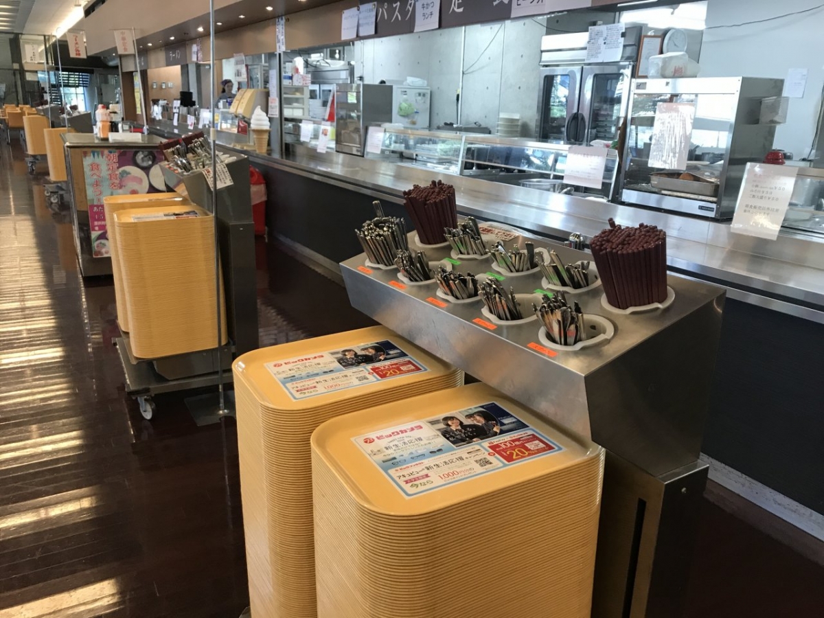 Kokugakuin University Cafeteria College lunch