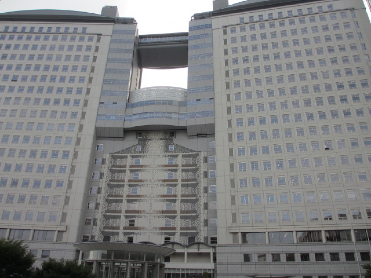 文化学園大学の外観
