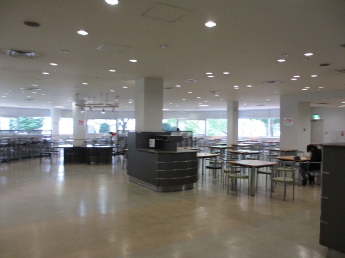 国士舘大学町田キャンパスの食堂
