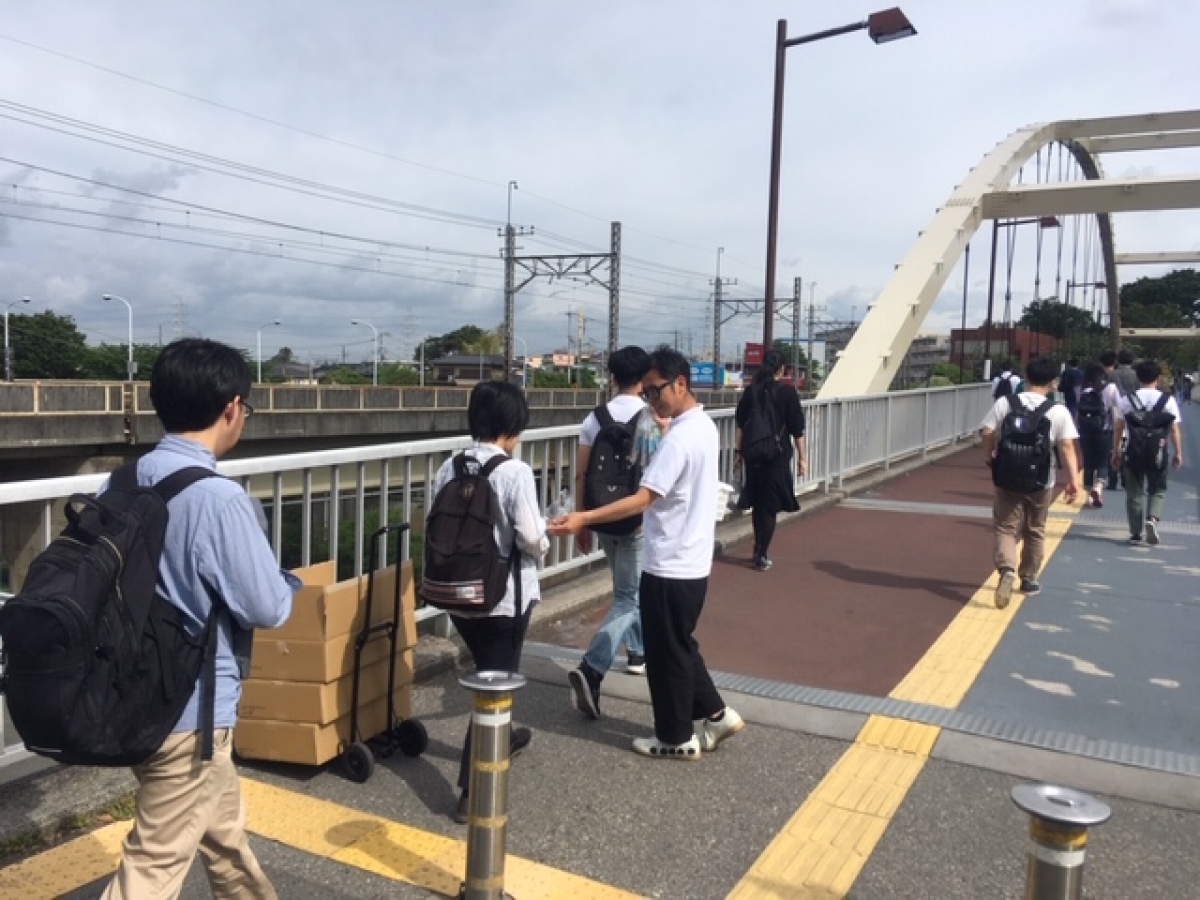 東京理科大学野田キャンパスNOKサンプリング