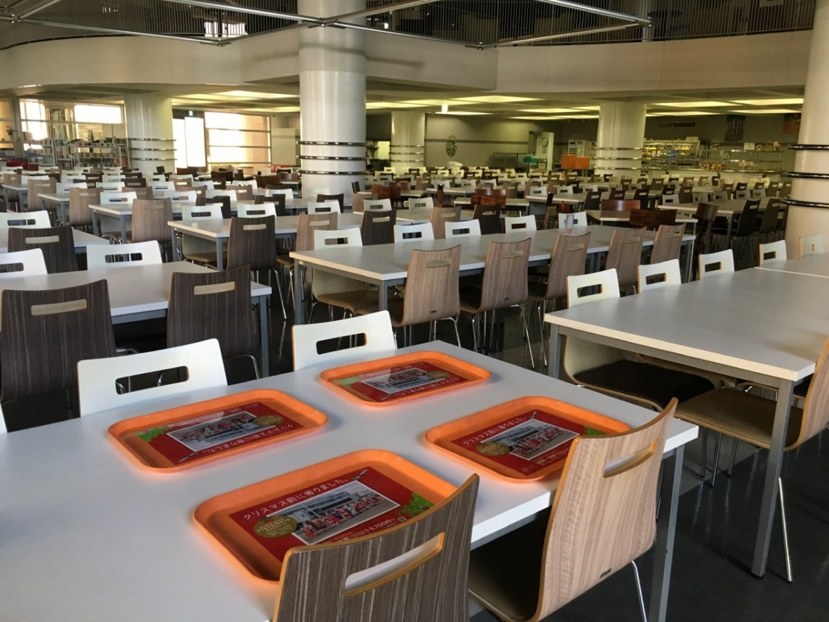 明海大学浦安キャンパス体育館食堂棟