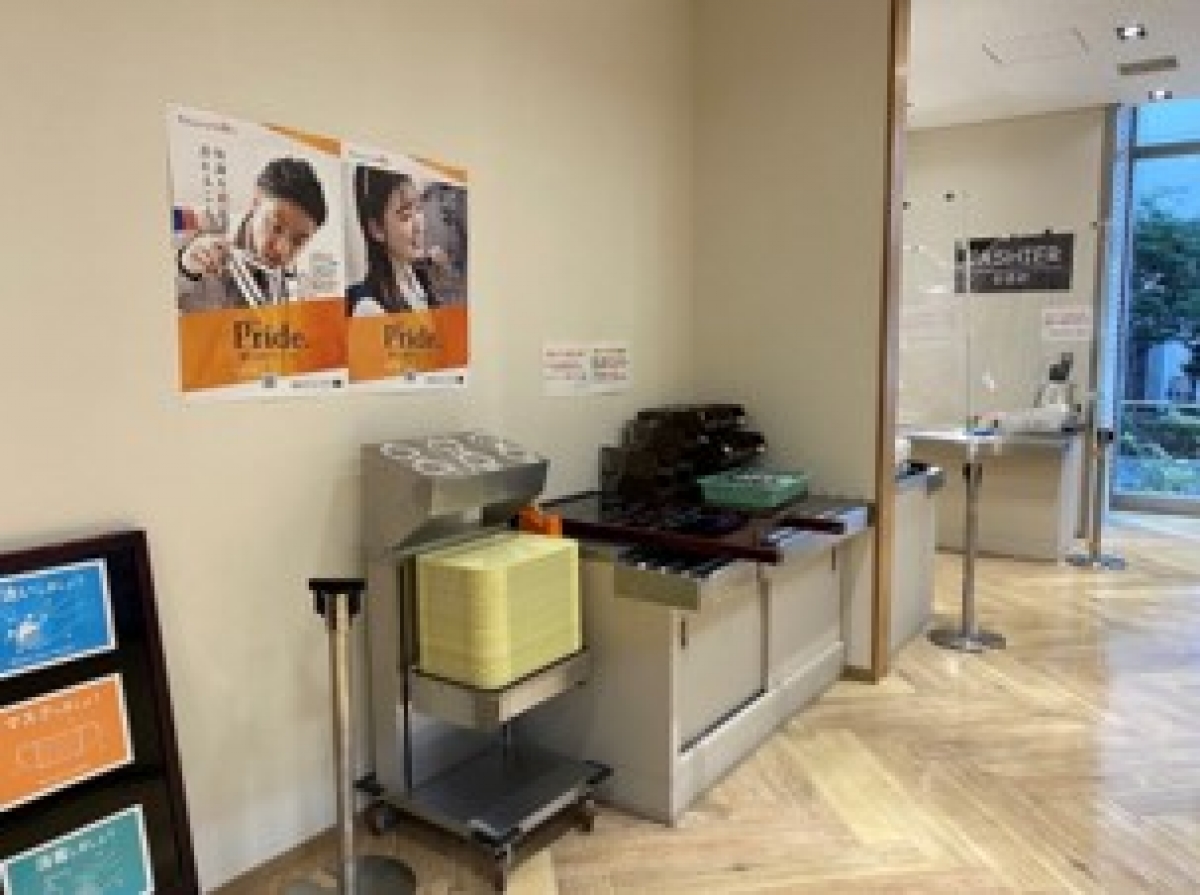 関東学院大学金沢八景キャンパス3号館食堂