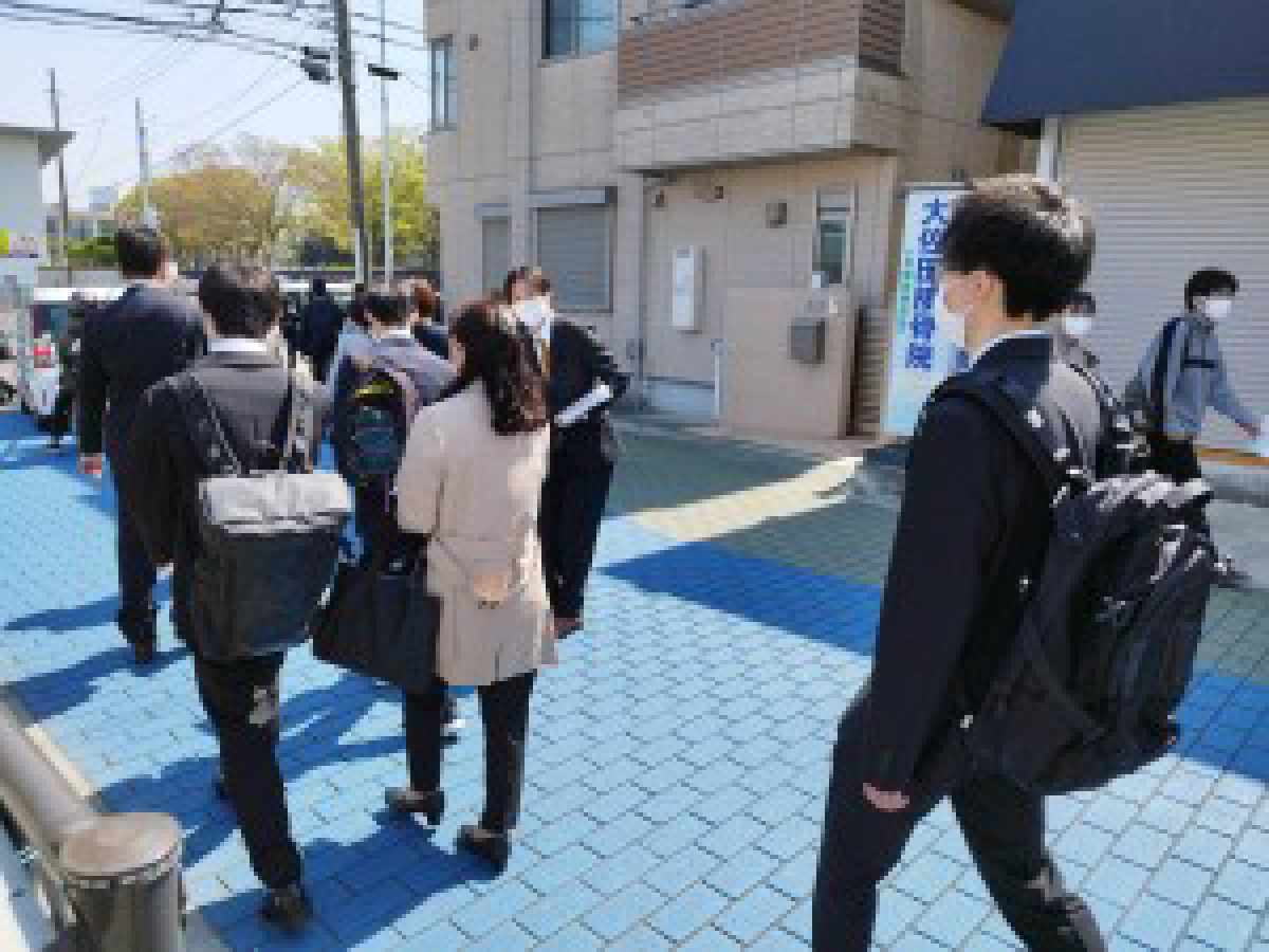 東海大学湘南キャンパス入学式