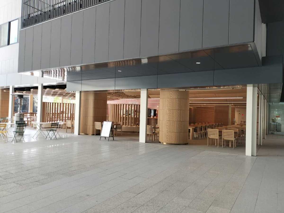 芝浦工業大学豊洲キャンパスの食堂