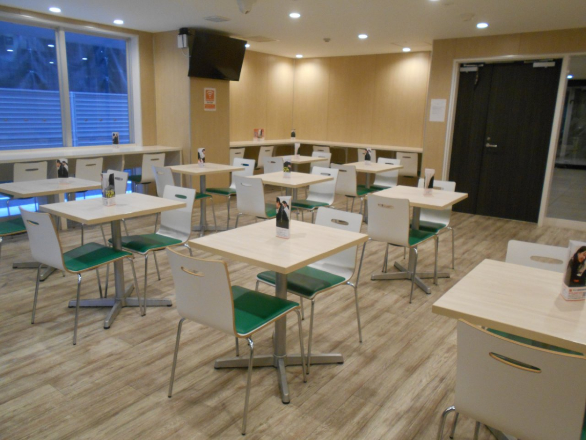 学生会館D-Place TODAKOENでのテーブルPOP
