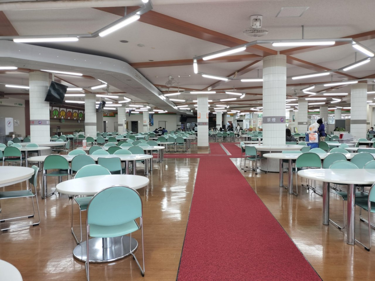 Tohoku Fukushi University_cafeterexterior