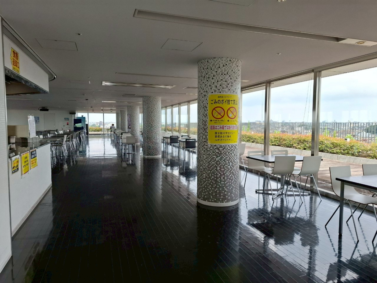 Setagaya Campus, Kokushikan University_cafeteria２