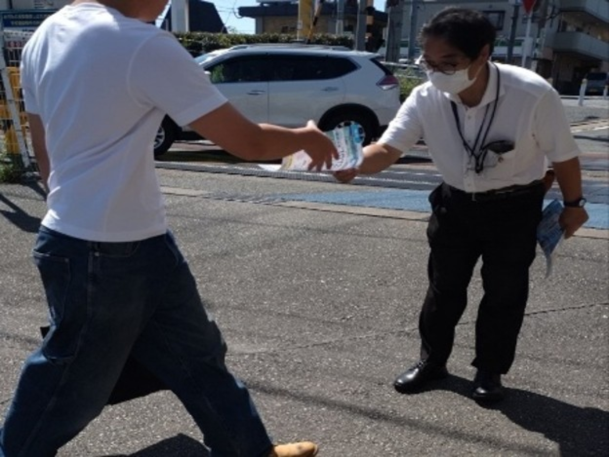 九州産業大学でのサンプリング