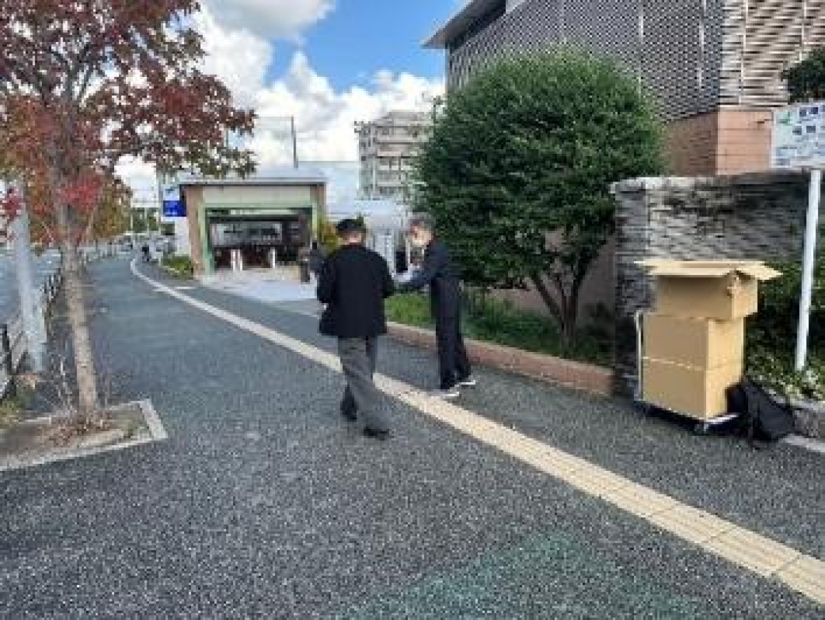 福岡大学でのサンプリング