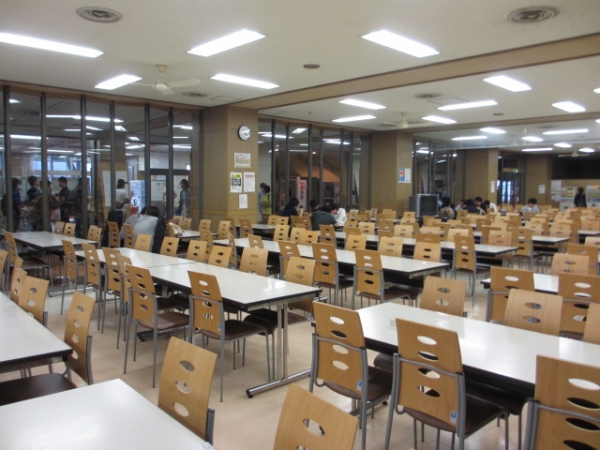 東北学院大学多賀城キャンパスの食堂