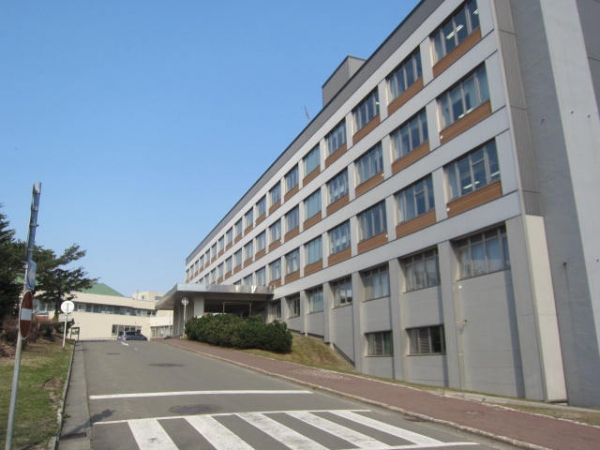 北海道教育大学岩見沢の校舎外観