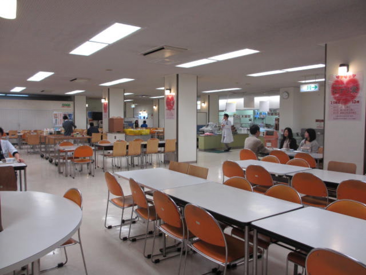 神戸大学　楠伽の明日　食堂内観