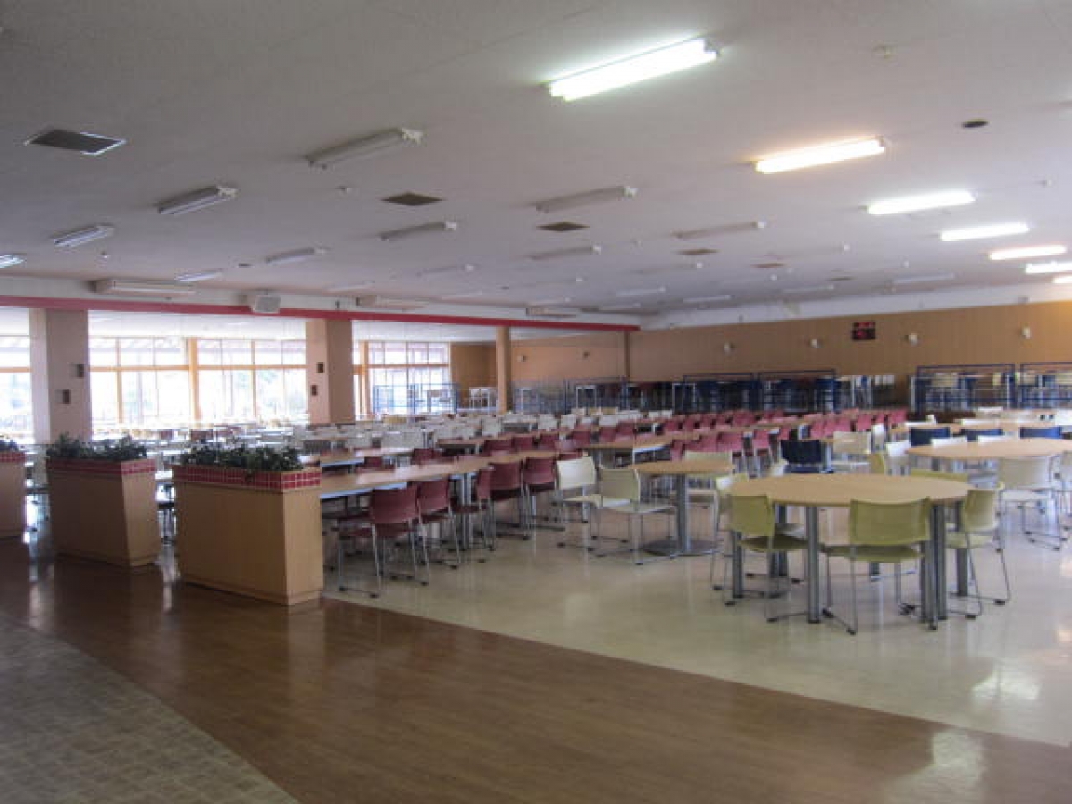 常葉大学浜松キャンパスの食堂