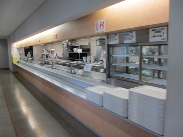 東京理科大学 野田 食堂 トレイ みなも