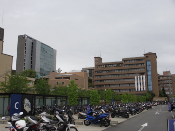 追手門学院大学 駐輪場