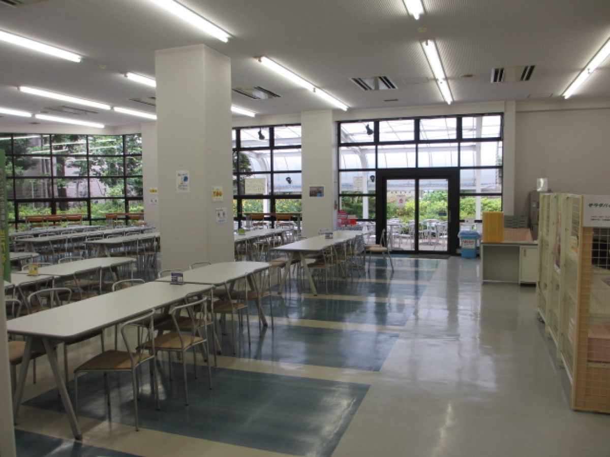 跡見学園女子大学文京キャンパスの食堂