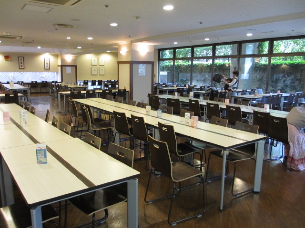 東京都市大学等々力キャンパスの食堂