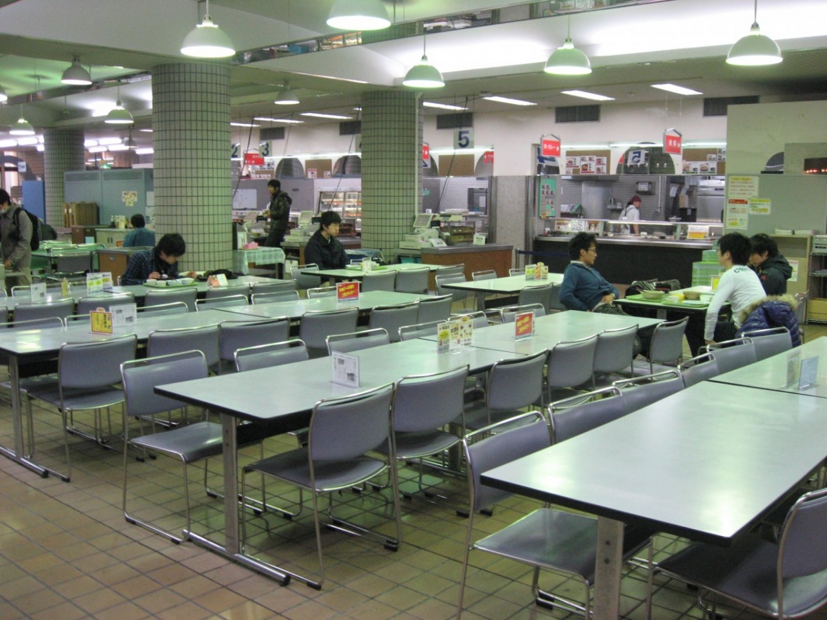 京都大学　食堂
